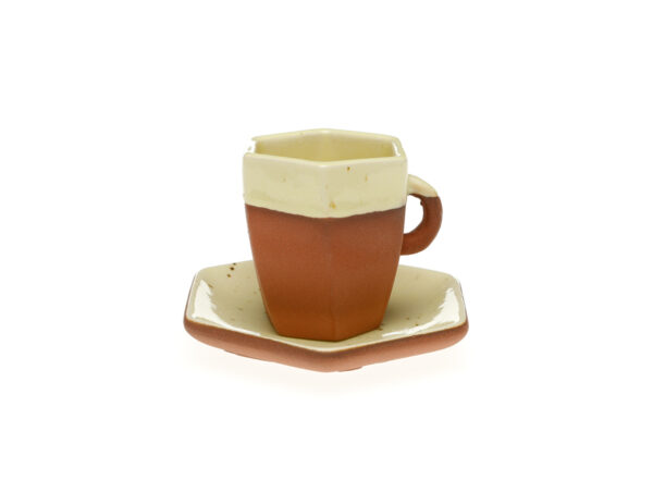 Espresso coffee cup and saucer gaudi