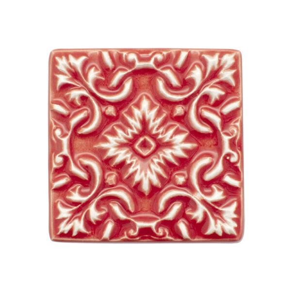 íman vermelho azulejo