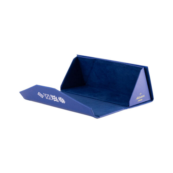 Blau Brillenetui AZULEJO 8 160 044 open