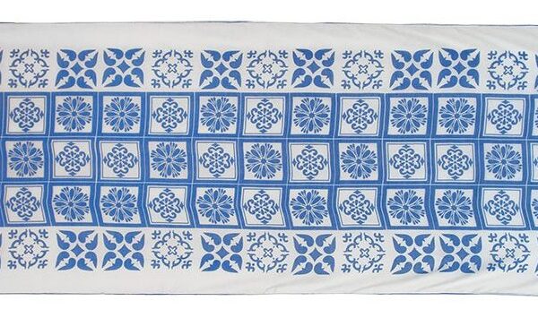 Blauer Modal-Schal AZULEJO 7 170 024 new color e1679506268265