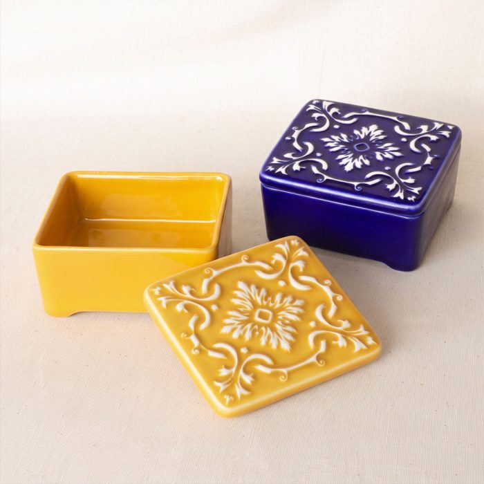 Ceramic Jewelry Box AZULEJO