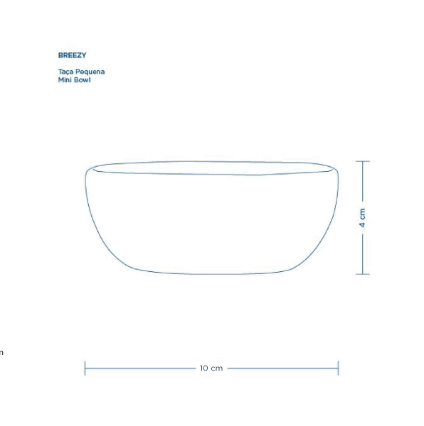 Tigela 10cm BREEZY - Conjunto de 6 17 Prancheta 1