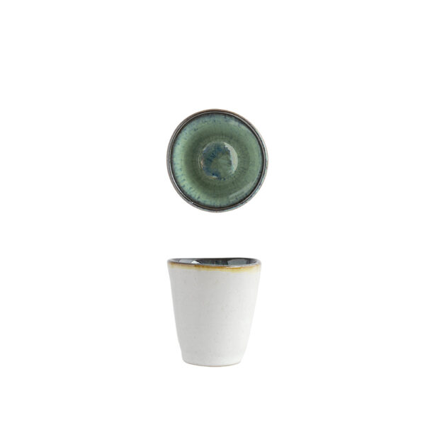 Espresso Coffee Cup MAR – Set of 2 15 Copo café expresso verde mar