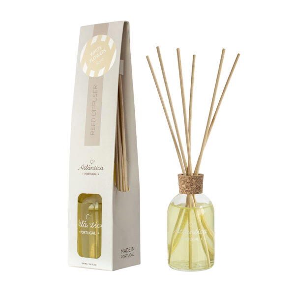 ambientador mikado flores brancas 100 ml Areia