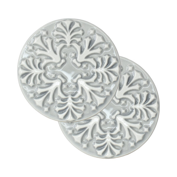 PILATOS 9cm 2-Piece Coaster – Handcrafted Ceramic Coasters 25 130 896 a