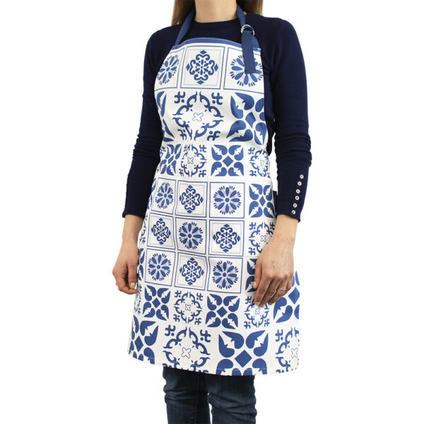Tablier en coton AZULEJO 17 170 112 b