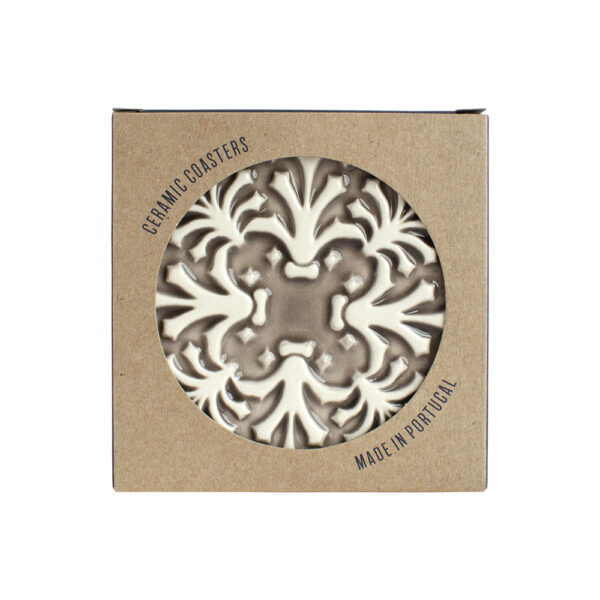 PILATOS 9cm 2-Piece Coaster – Handcrafted Ceramic Coasters 31 130 896 b