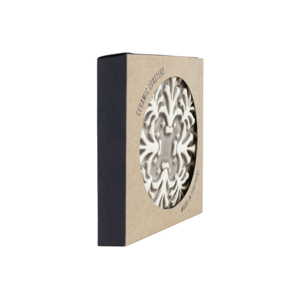 PILATOS 9cm 2-Piece Coaster – Handcrafted Ceramic Coasters 33 130 897 f