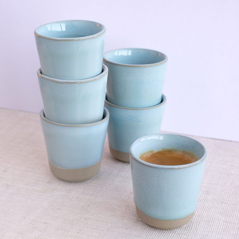 Copo Café MELIDES Sweet - Conjunto de 6 - Azul