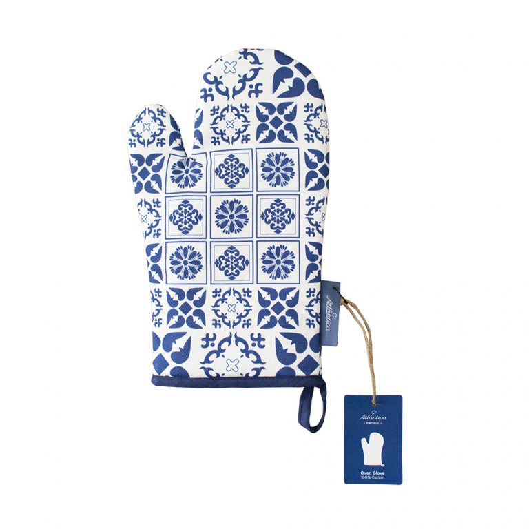 Manopla Horno AZULEJO - Azul