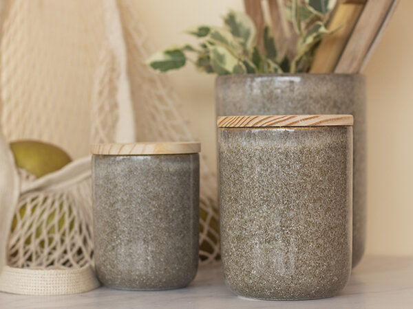 Kitchen Storage Jars GRANO 650ml - Set of 3