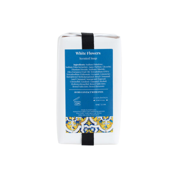 Weiße Blumen Seife Dose LOVIES 6 100 352 a