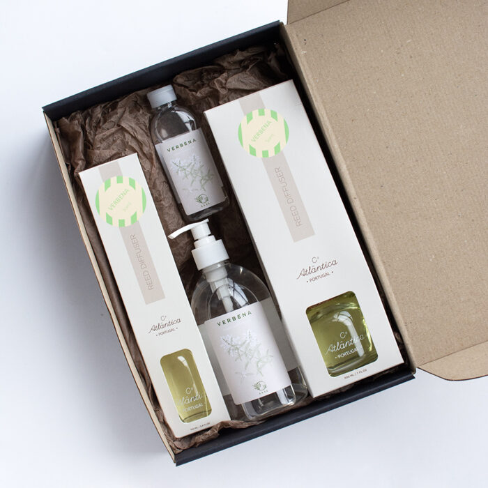 Alternative view of Pack Fresh - Fragrance Diffuser 200ml + Fragrance Diffuser 100ml & Alcohol Gel 500ml + Alcohol Gel 100ml - Verbena