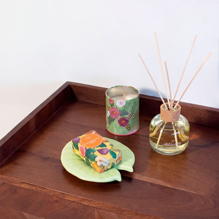 Pack Flores - Ambientador + Vela + Sabonete + Prato