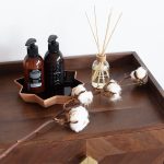Pack BLACK Cotton - Hand Gel + Hand Cream + Fragrance Diffuser + Tray