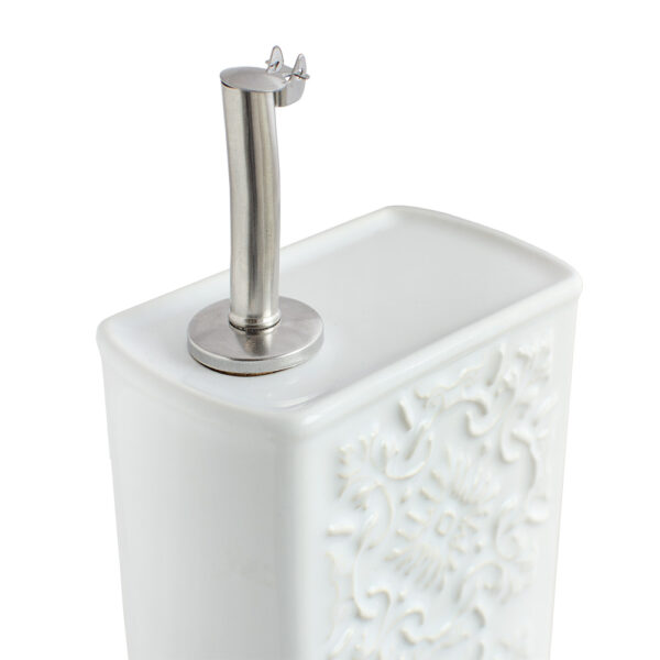 Huilier AZULEJO 27 Garrafa de azeite branco frente 2