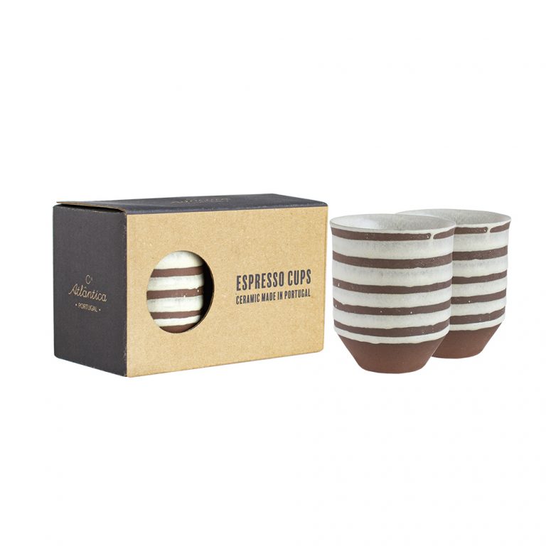 Copo Café Expresso AROMA - Conjunto de 2 - Branco