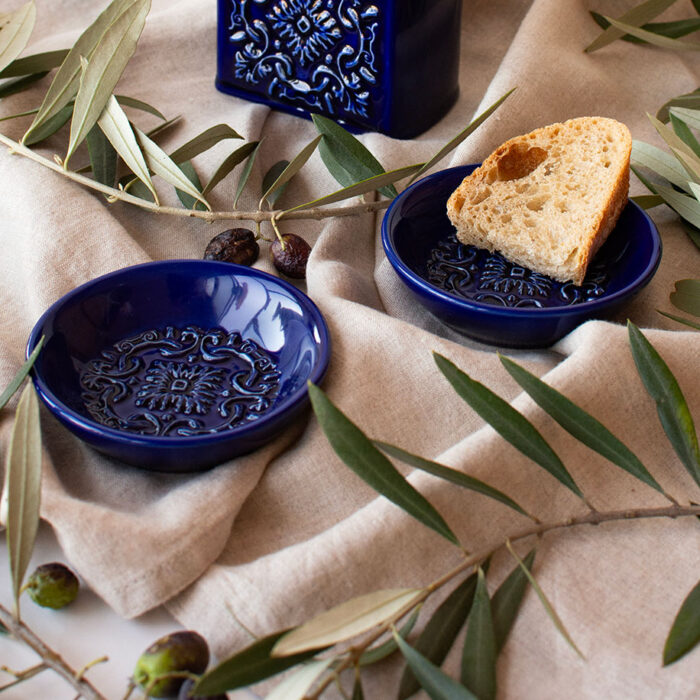 Pratinhos azulejo azul