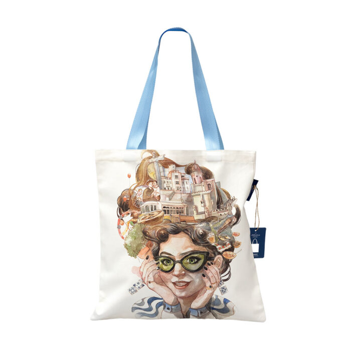 Einkaufstasche Baumwolle Lisboa - Portugal