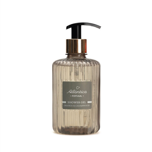 Gel douche 350ml Cª ATLÂNTICA - Orange et bois de cèdre