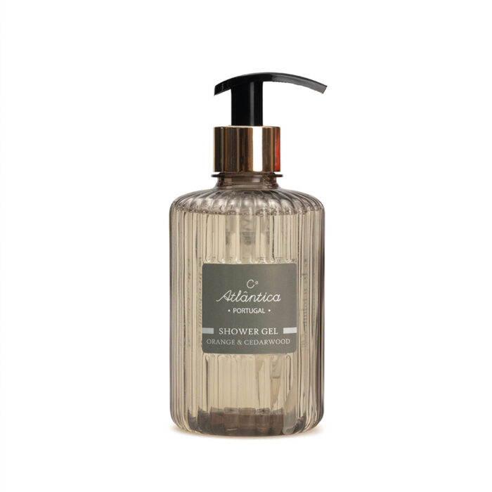 Duschgel 350ml Cª ATLÂNTICA - Orange & Zedernholz