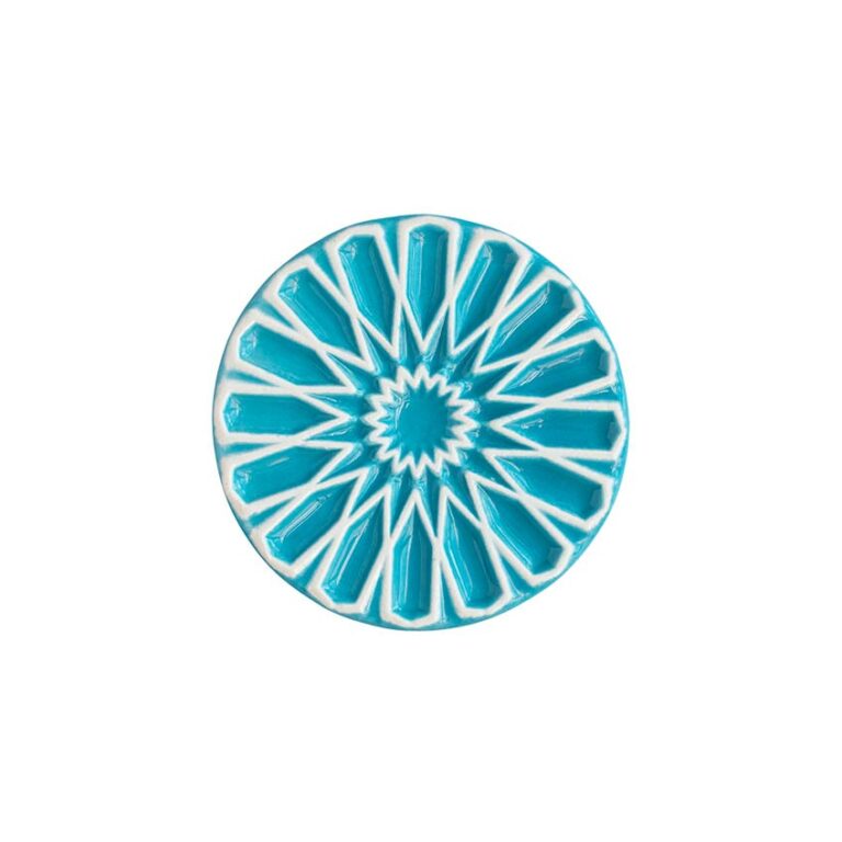 Coaster ALICATOS  Ø9,5 - set of 2 - Light Blue