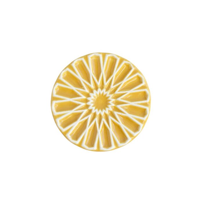 ALICATOS Untersetzer Ø9,5 - Set aus 2 - Gelb