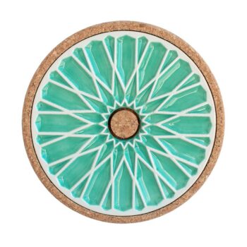 ALICATOS Hotpot Stand Ø15 – Ceramic Hotpot Stand with Cork Base