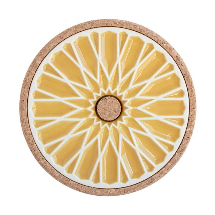 ALICATOS Hotpot Stand Ø15 – Ceramic Hotpot Stand with Cork Base 31 131 134