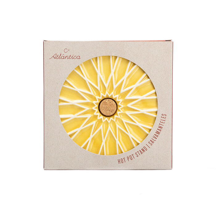 ALICATOS Hotpot Stand Ø15 – Ceramic Hotpot Stand with Cork Base 42 131 134 b