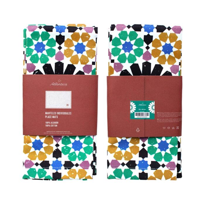 Alternative view of Manteles Individuales ALICATOS – Conjunto de 2