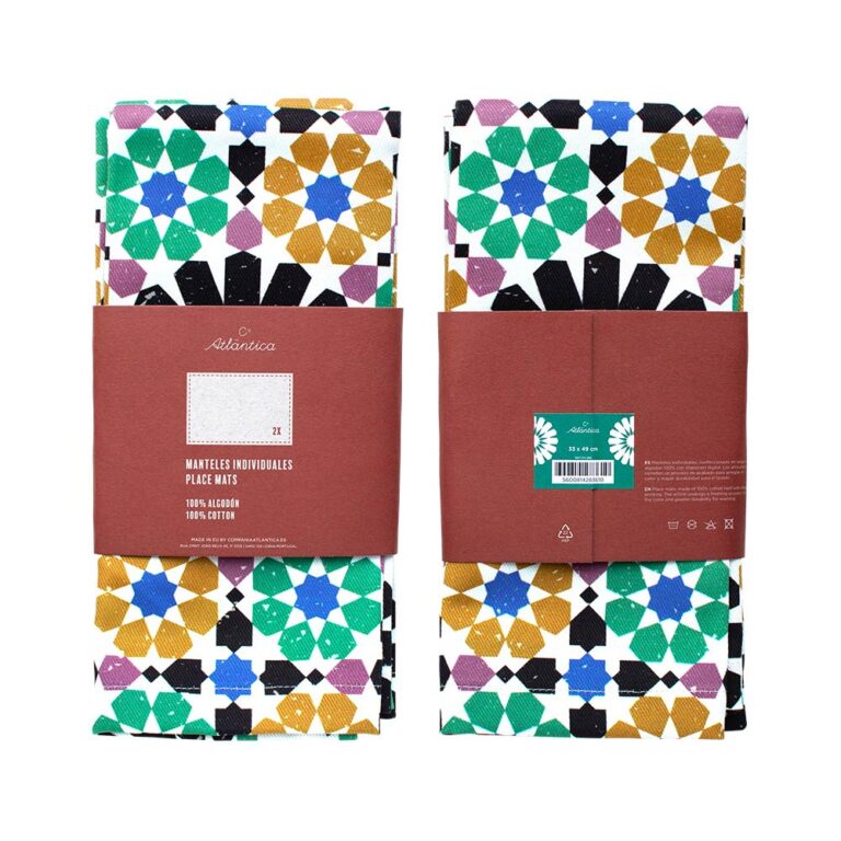 Alternative view of Manteles Individuales ALICATOS – Conjunto de 2