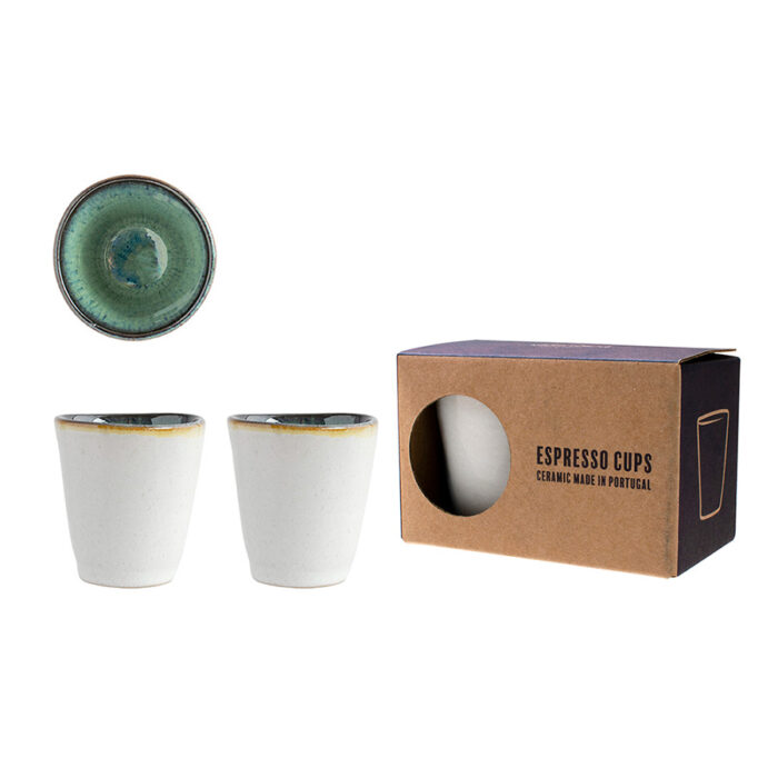 Copo Café Expresso MAR – Conjunto de 2 - Verde