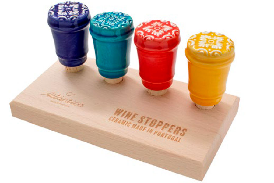 Conviértete en Distribuidor 3 Wine stoppers colors