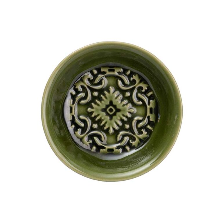 AZULEJO Olive Oil Plates - Set of 2 17 130 992 green