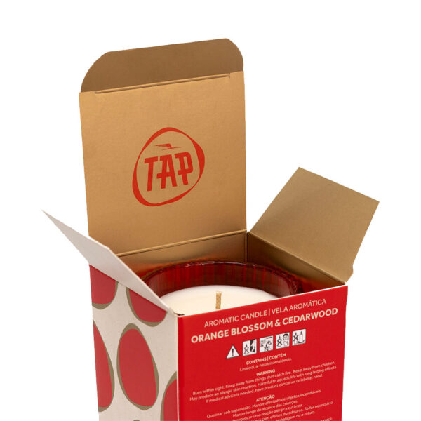 Vela Perfumada TAP 20 140 179 caixa gift open