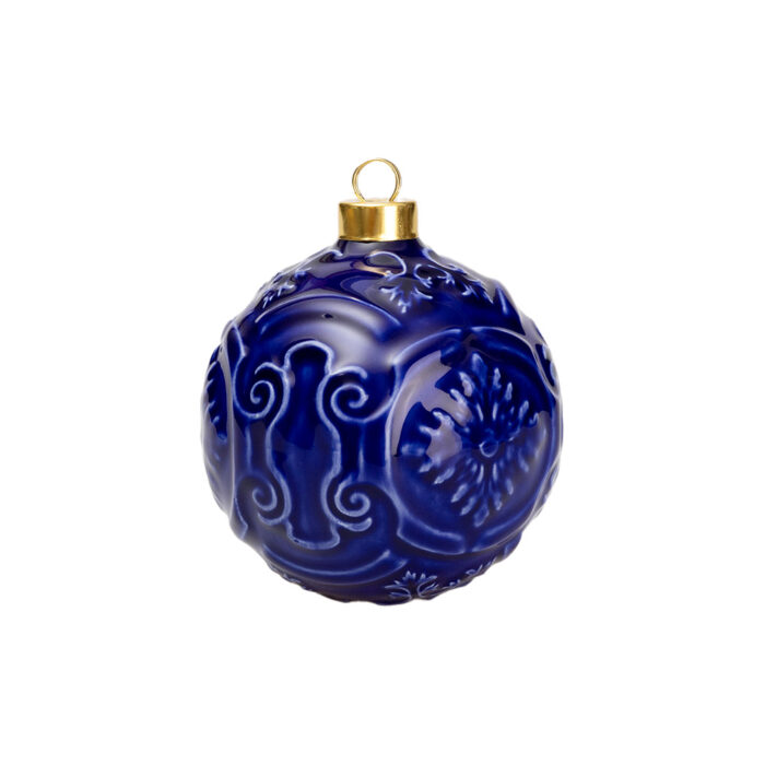 Dekorative Kugel Ø8 AZULEJO-Kollektion - Blau