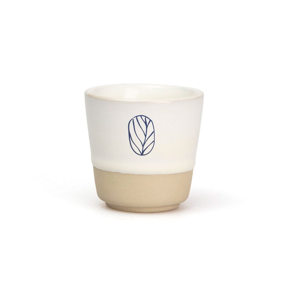 Vasos de vidrio, tazas de café y tazas 6 Melides sweet cup white