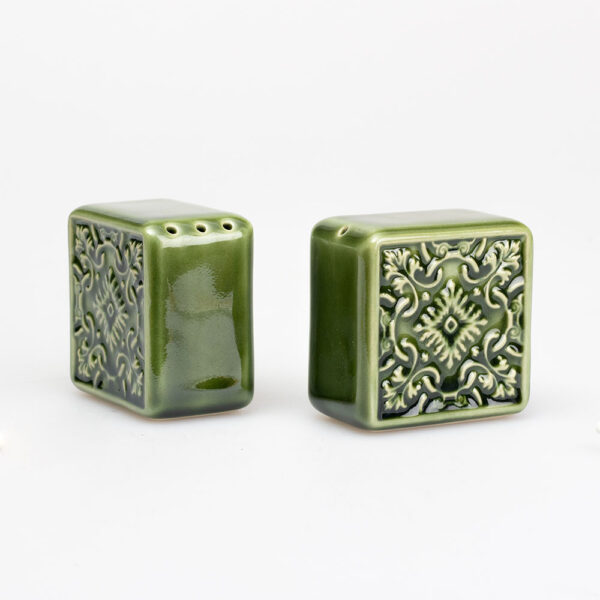 AZULEJO Salt & Pepper Set - Green