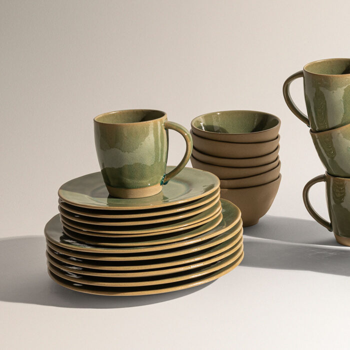 Prato Sobremesa Ø22 DUNA - Conjunto de 6