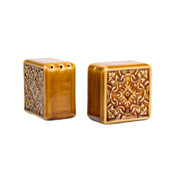 AZULEJO Salt & Pepper Set - Ocre