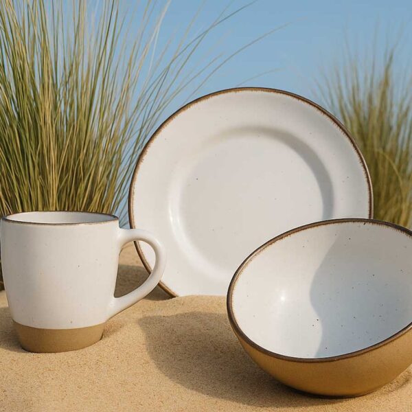 Serviço de Mesa DUNA 24 peças - White
