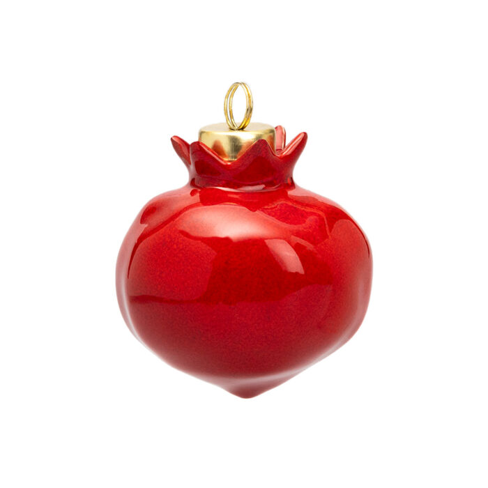Ornamento Natal Romã Ø6 Vermelho