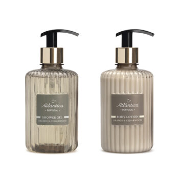 Körpergel & Lotion 350ml Cª ATLÂNTICA – Set aus 2