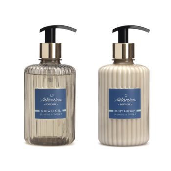Körpergel & Lotion 350ml Cª ATLÂNTICA – Set aus 2