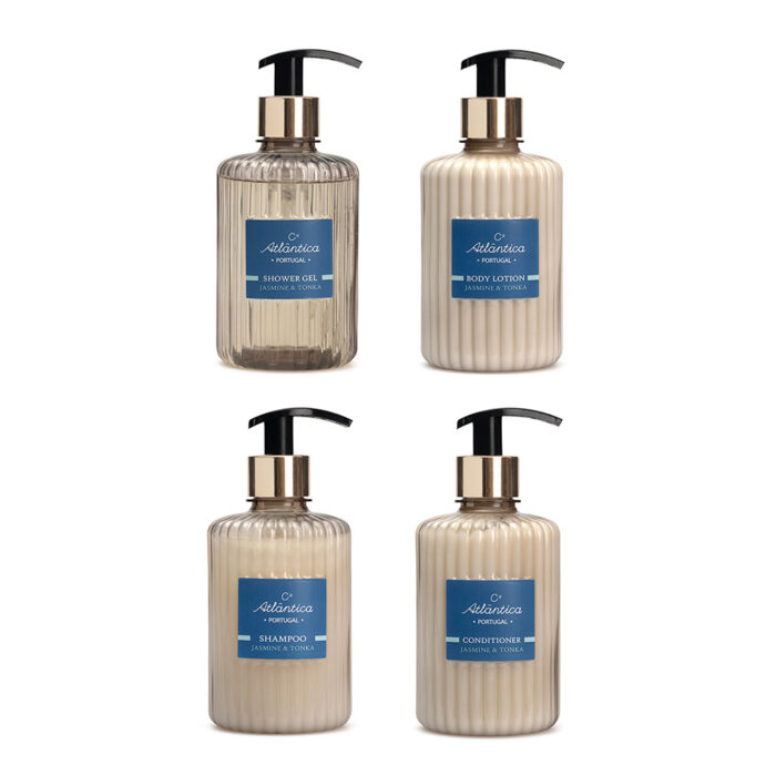 Dusch-Set 350 ml Cª ATLÂNTICA – Set aus 4 - Opulent Bloom