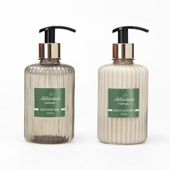 Körpergel & Lotion 350ml Cª ATLÂNTICA – Set aus 2