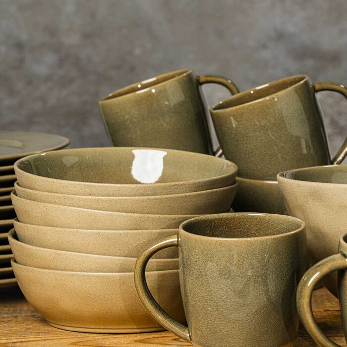 DUNA Tafelservice - 32-teilig - RETRO GREY