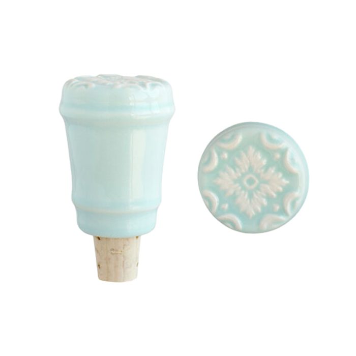 Bouchon de liège BLEU - Menthe